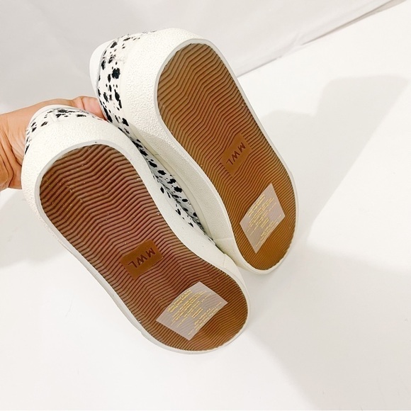 Madewell Sidewalk Low-Top Sneakers in Spatter-Painted Calf Hair - Picture 8 of 10